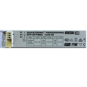2401028 1x54 58W 220 240V Osram QTP Optimal 1 1
