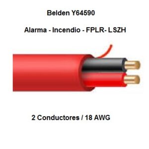 Cable Alarma Incendio Y64590 2C 18AWG LSZH Belden Southtelecom 1