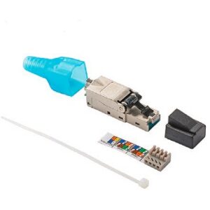 Conector RJ45 Mptl Blindado cat6A 7 Cable 22 26AWG Southtelecom 1