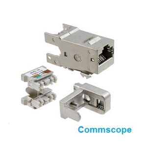 Mod Jack CAT6A Lateral Blindado 1711343 2 Commscope Southtelecom 1
