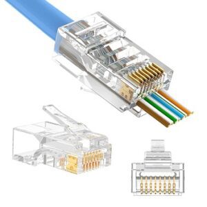 RJ45 CAT5E Macho PASS THRU C5E Southtelecom 1