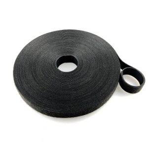 velcro Negro doble faz 25 mts x 20mm ancho amarra cables southtelecom 1