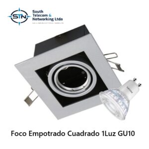 Foco Empotrado Cuadrado Luz GU