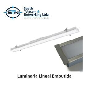 Luminaria lineal embutido