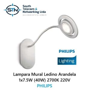 Lampara mura ledino arandela x W K V philips southtelecom